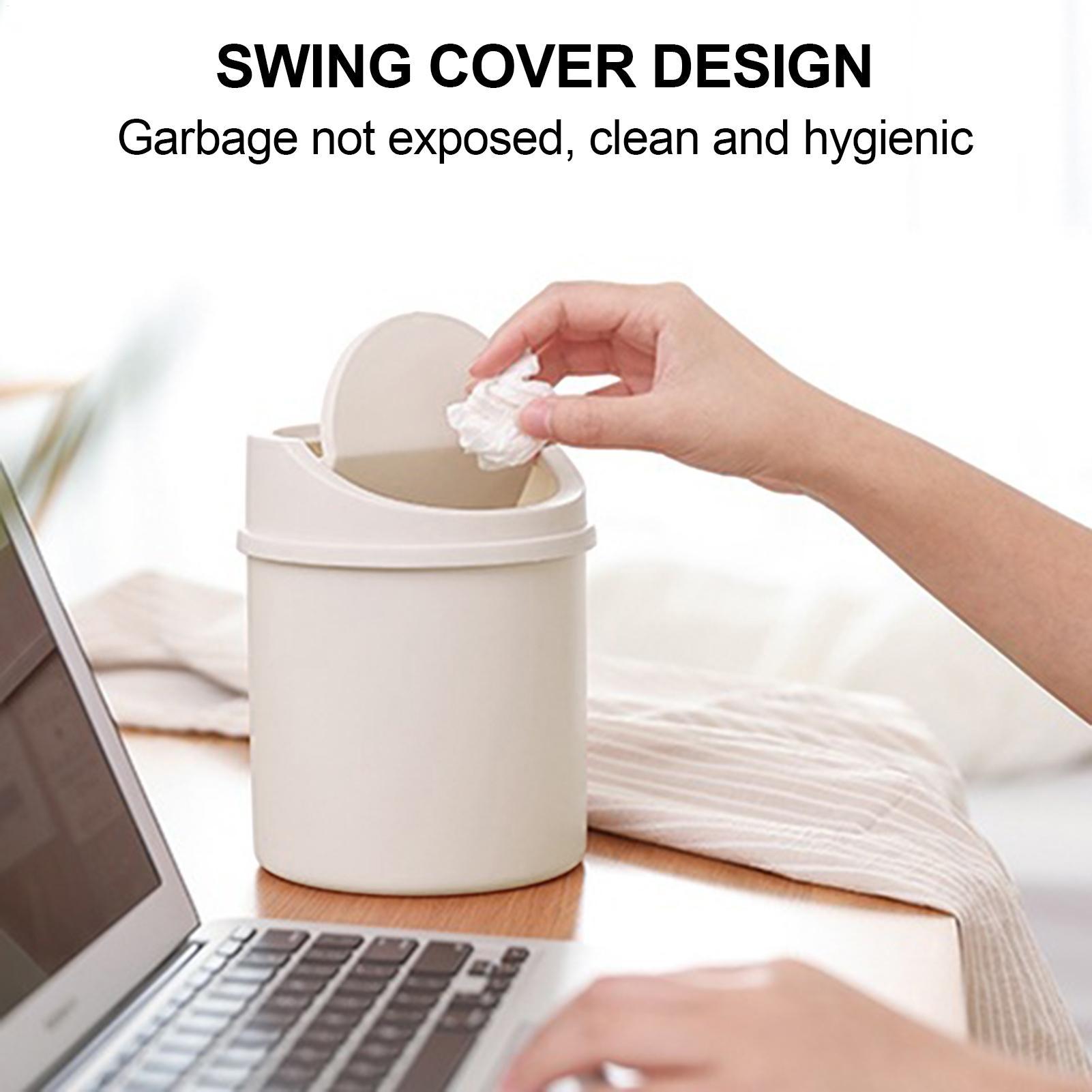 Interior Design Office Space - Mini Waste Bin Desktop Garbage Basket
