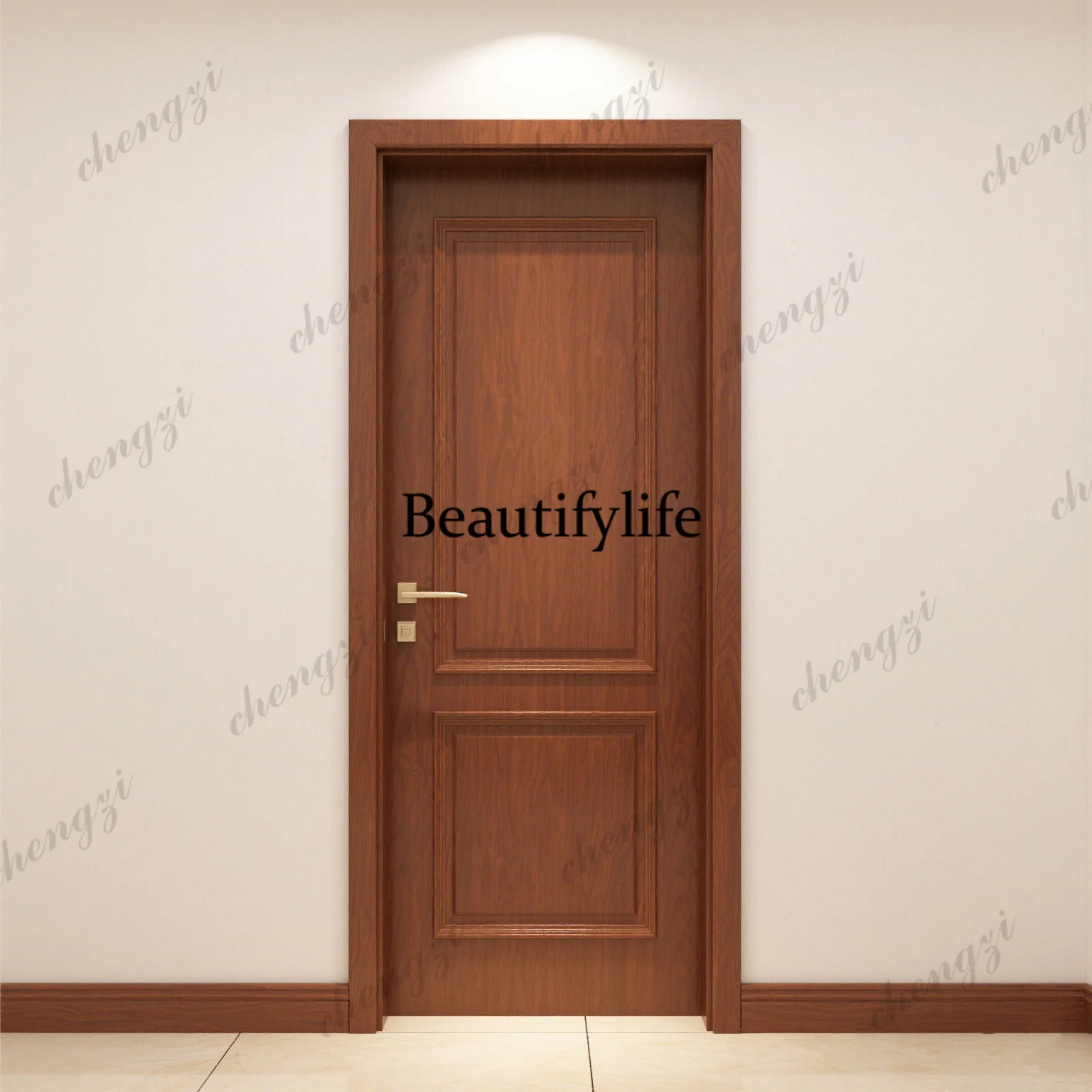 Interior Design Office Space - K153 Customization Vintage Wooden Interior Doors