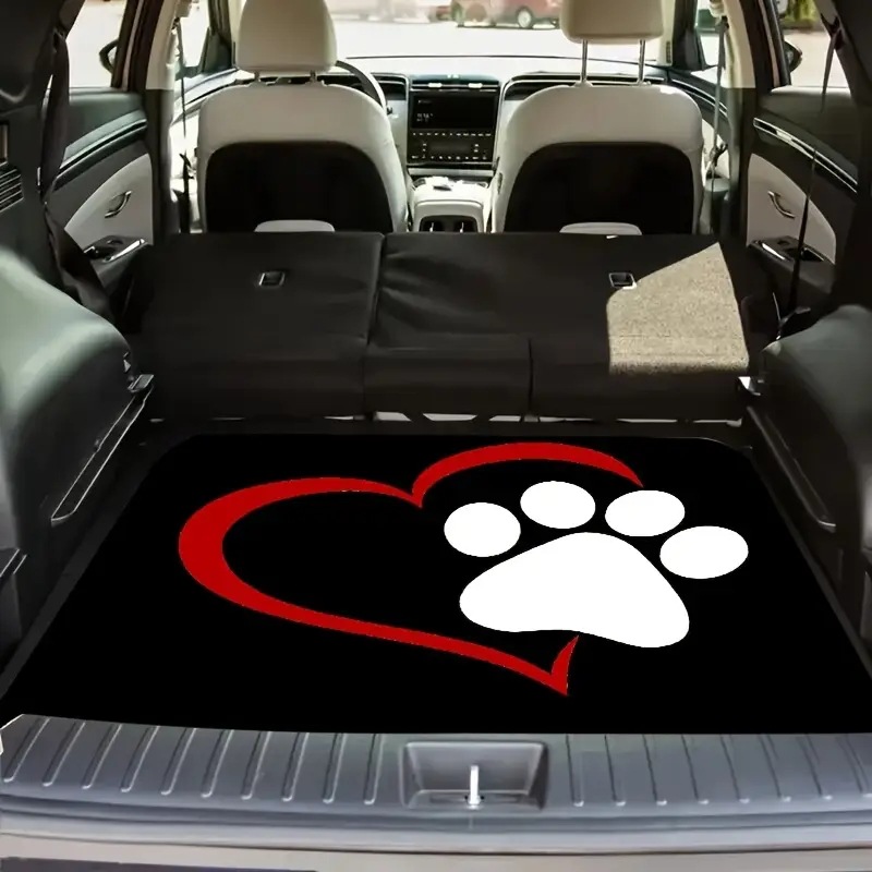 Interior Design Co - 1pc Universal Car Trunk Mat 29x39