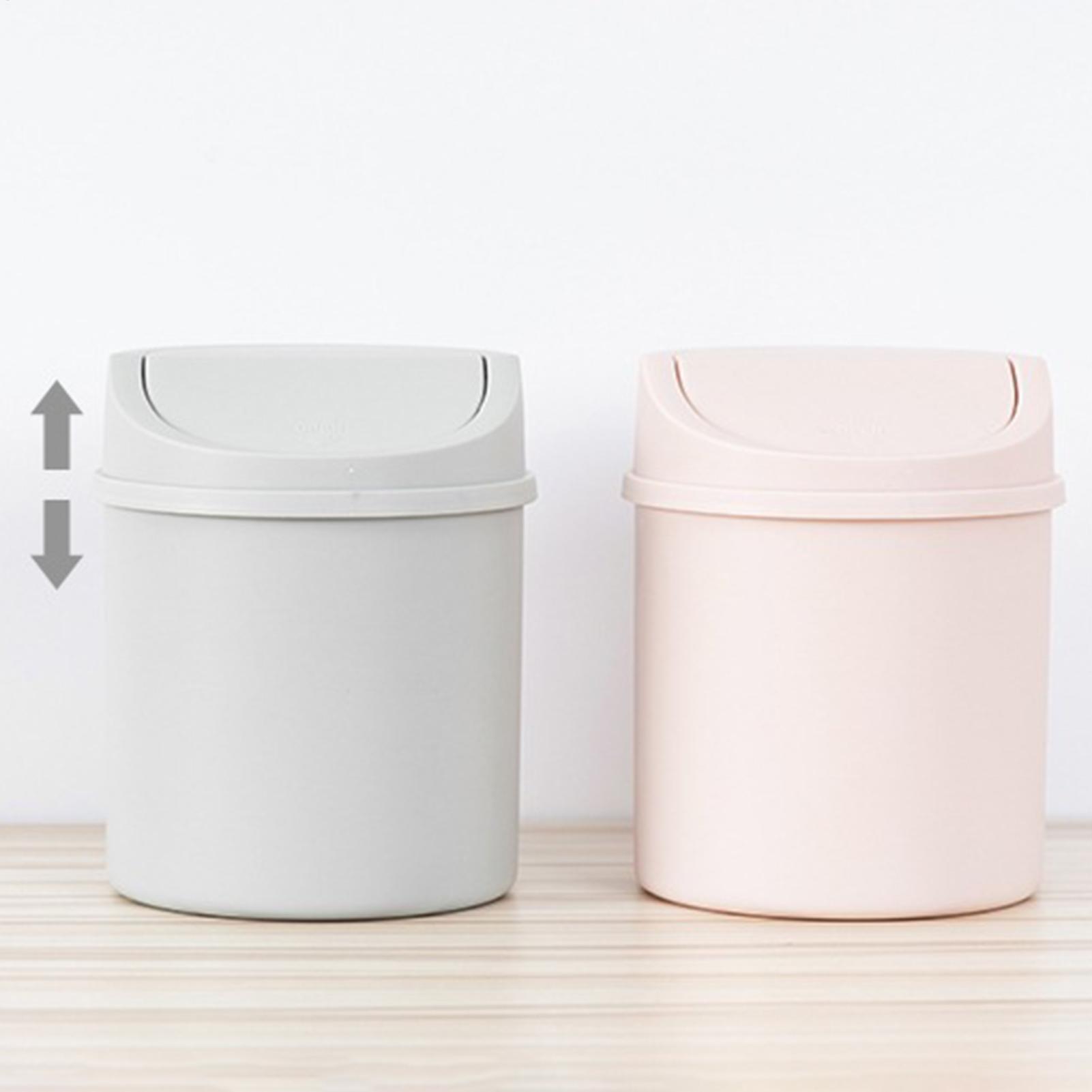 Interior Design Office Space - Mini Trash Can With Flipping Lid