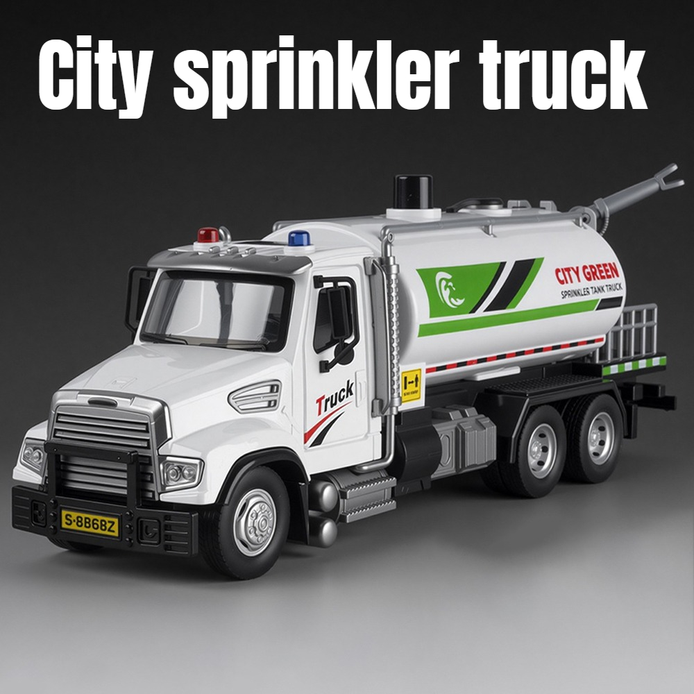 Engineering And Interior Design - 1:32 City Sprinkler Truck Anti Haze