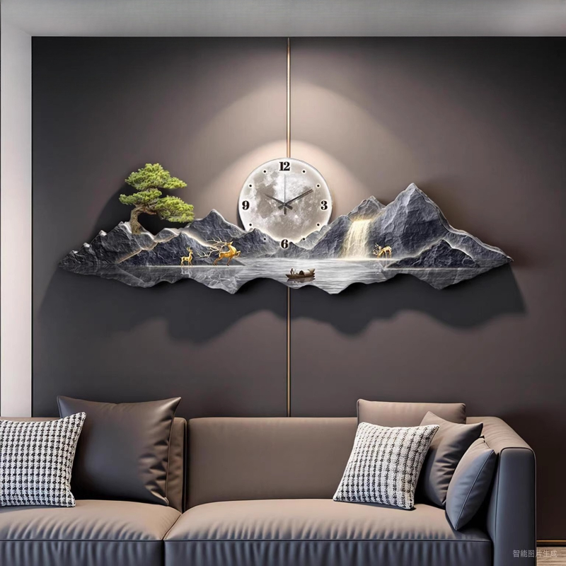 Luxury Light Wall clock Living - Interior Design Kitchen And Living Room review and price