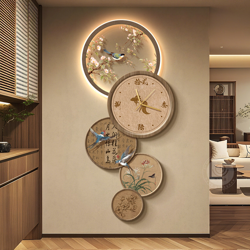 Chinese Style Big Size Clock W - Interior Design Vintage Modern review and price