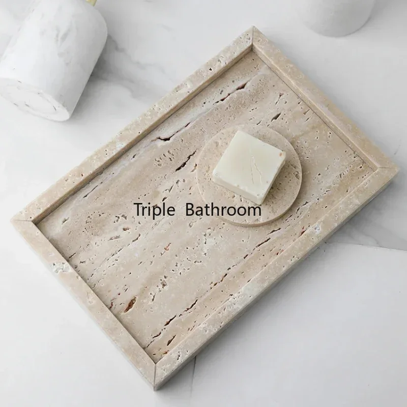 Natural Cave Stone Bathroom Su - Travertine Tray Oval review and price