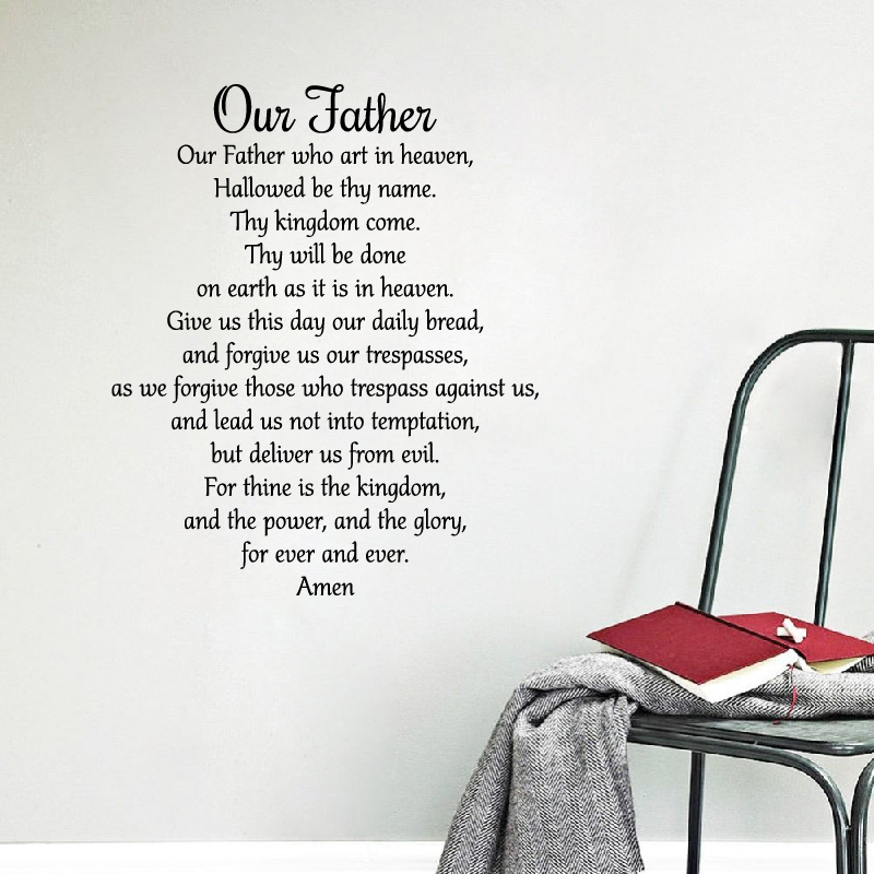Our Father The Lord's Prayer D - Interior Design Quotes review and price