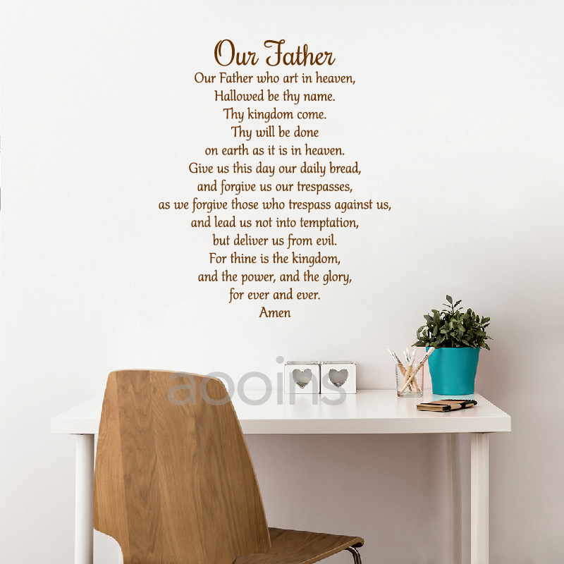 Our Father The Lord's Prayer D - Interior Design Quotes review and price