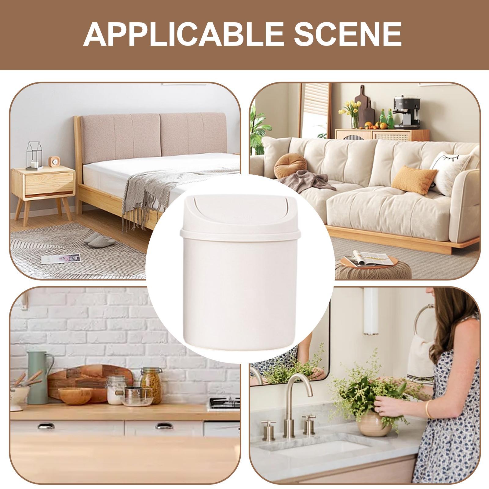 Mini Waste Bin Desktop Garbage - Interior Design Office Space review and price