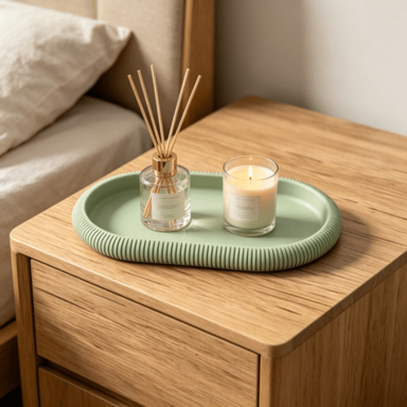 Oval Storage Tray Decorative O - Travertine Tray Oval review and price