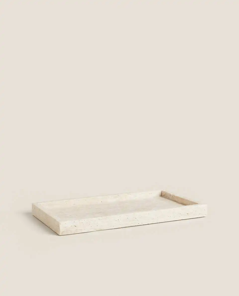Wabi-Sabi Style Yellow Travert - Travertine Tray Oval review and price