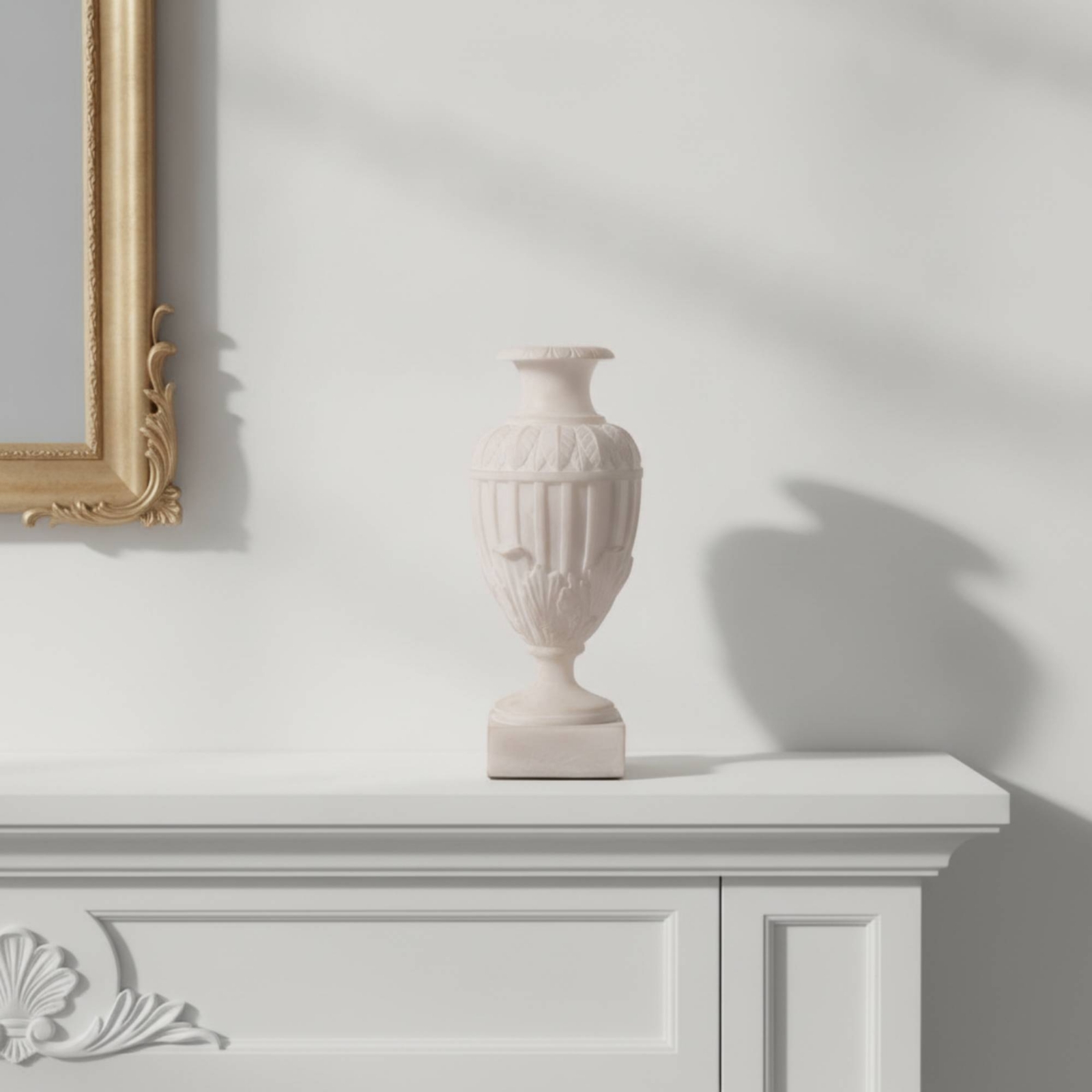 Sculptural Vase Ivory Flower V - Interior Design Vintage Modern review and price