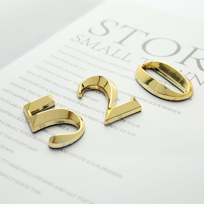 1 Pc Creative Gold Door Number - Interior Design Quotes review and price