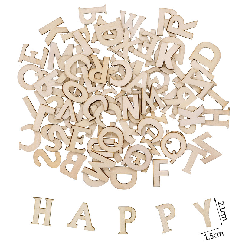 100pcs Wood English Alphabet D - Interior Design Quotes review and price
