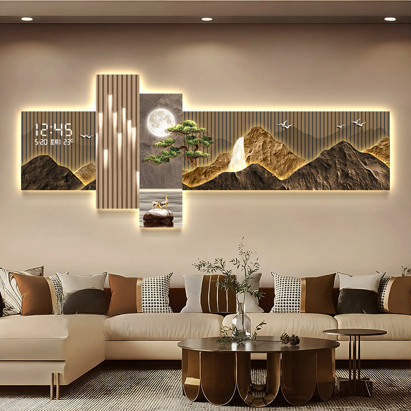 Living Room Bedroom Wall Clock - Interior Design Vintage Modern review and price