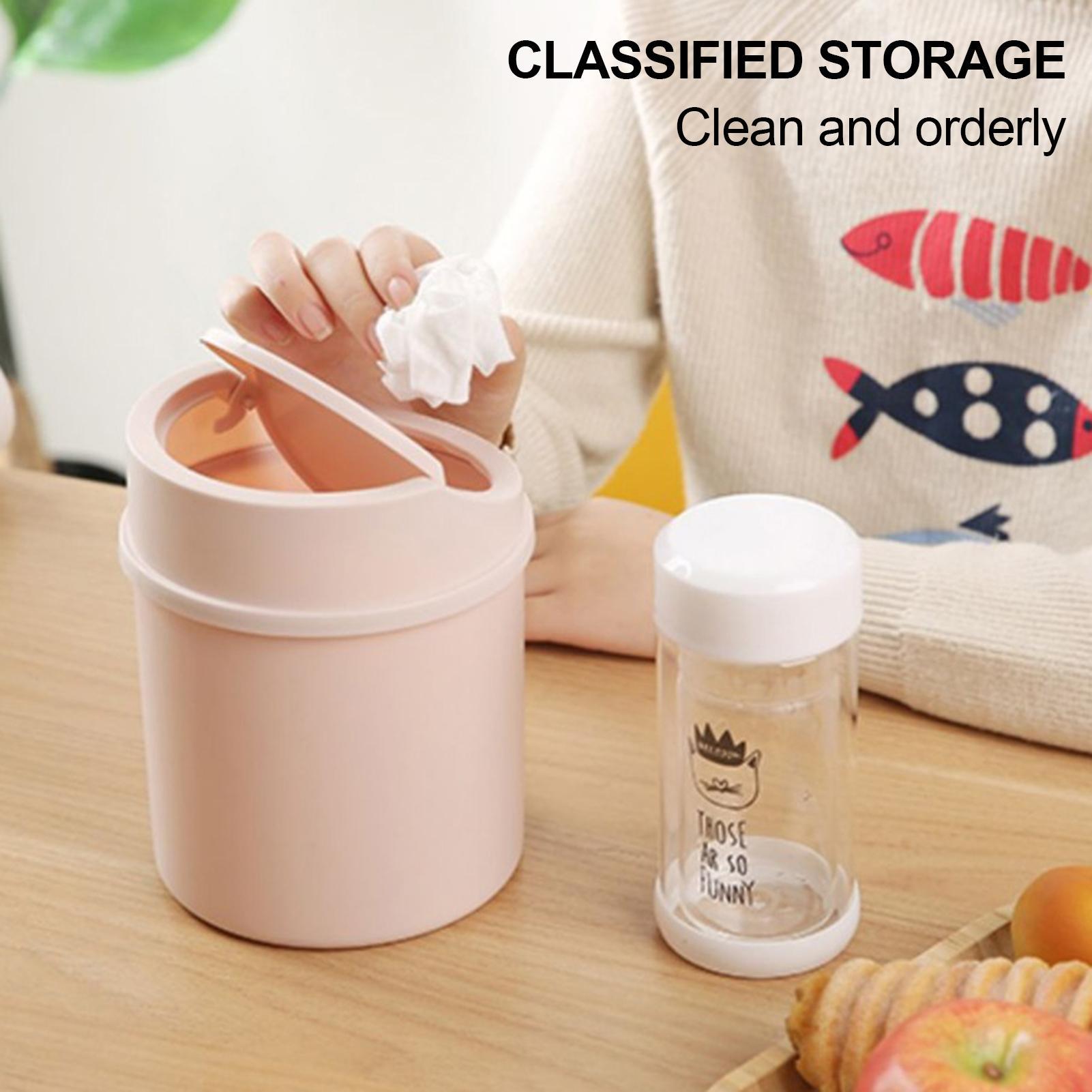 1pc Mini Plastic Desktop Trash - Interior Design Office Space review and price
