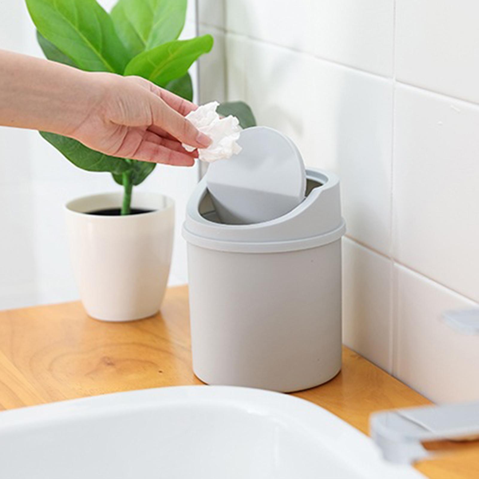 1pc Mini Plastic Desktop Trash - Interior Design Office Space review and price