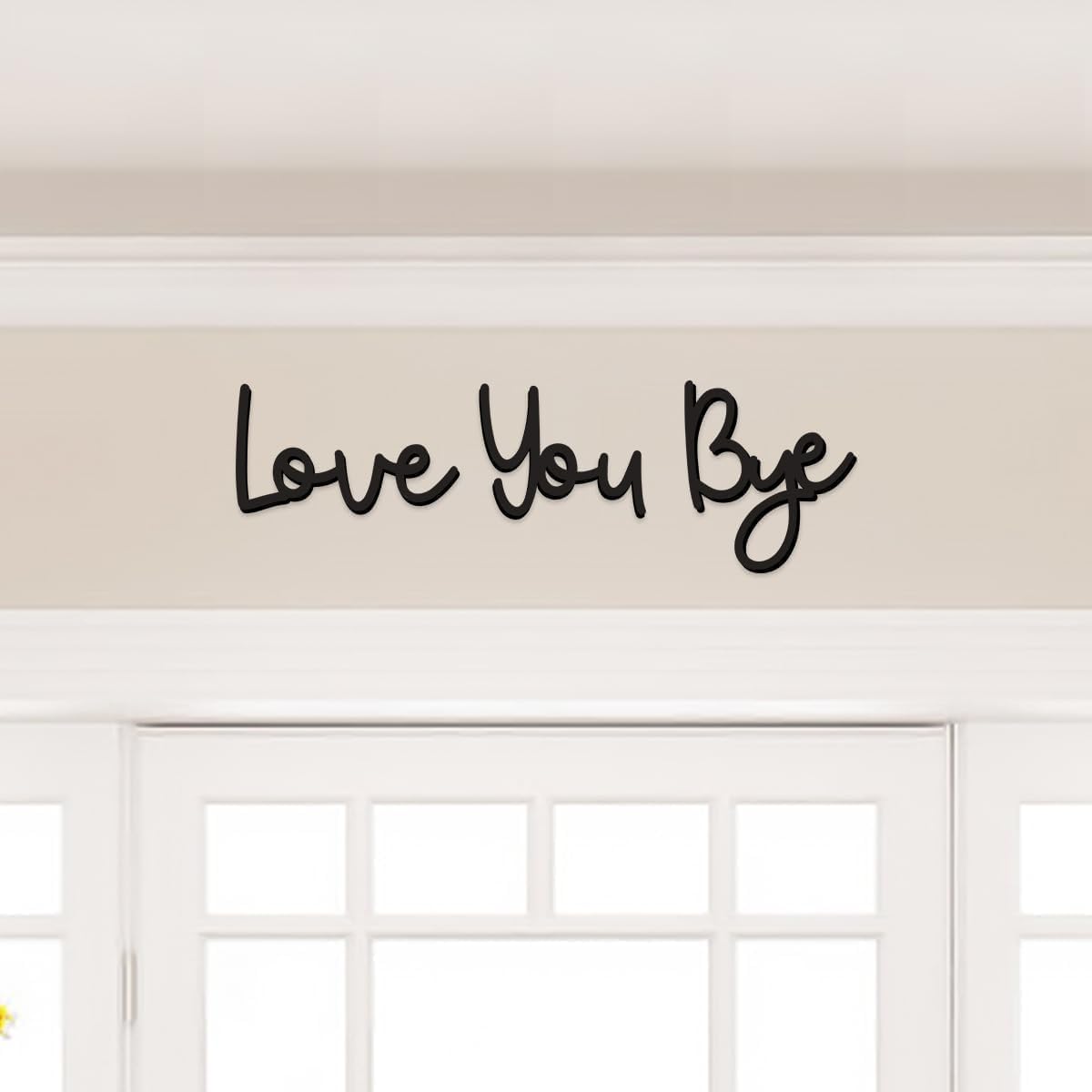 Love You Bye Wood Sign Home De - Interior Design Quotes review and price