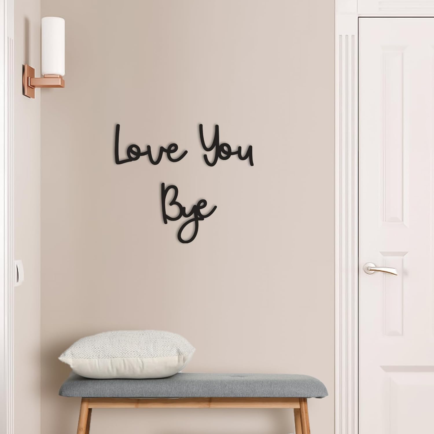 Love You Bye Wood Sign Home De - Interior Design Quotes review and price
