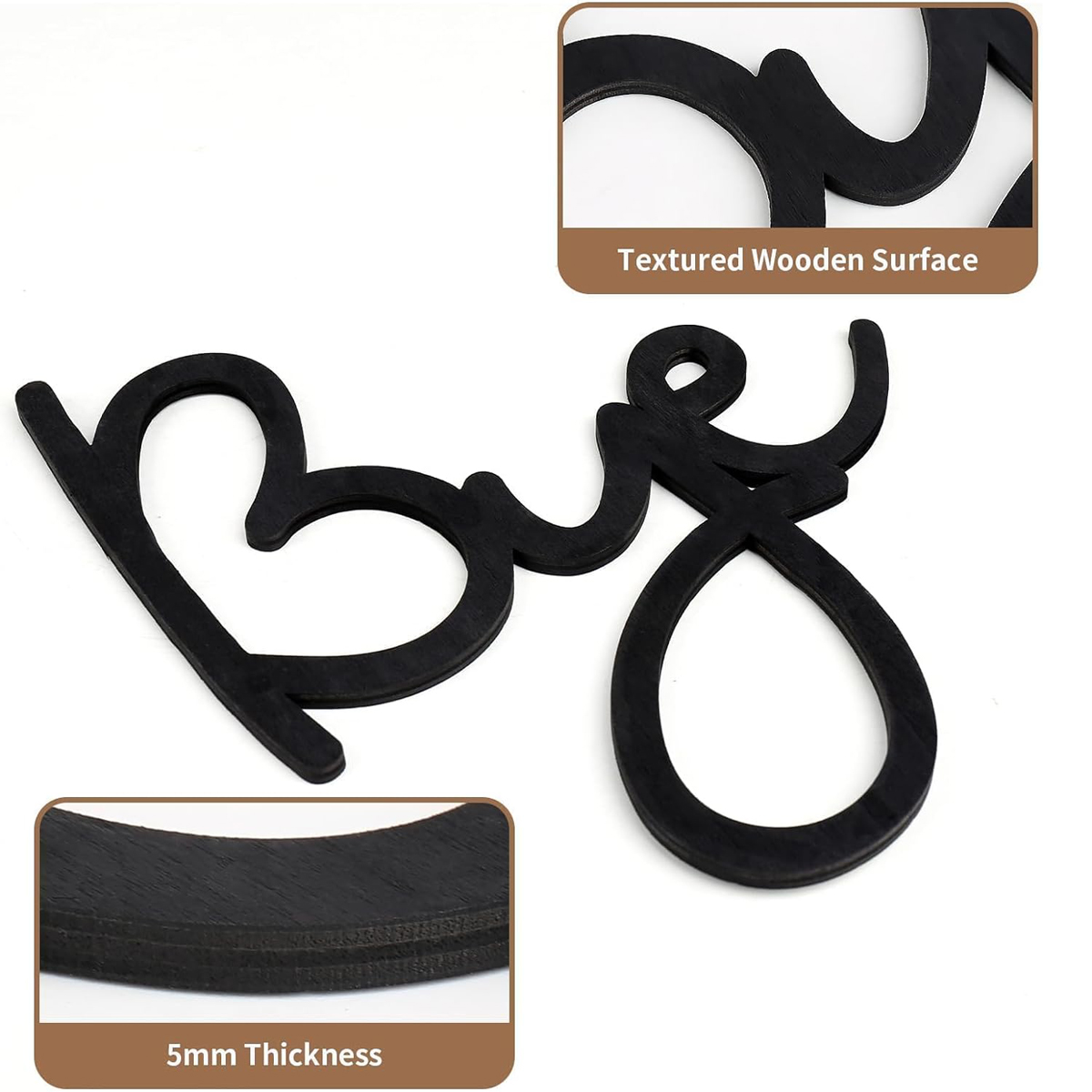 Love You Bye Wood Sign Home De - Interior Design Quotes review and price