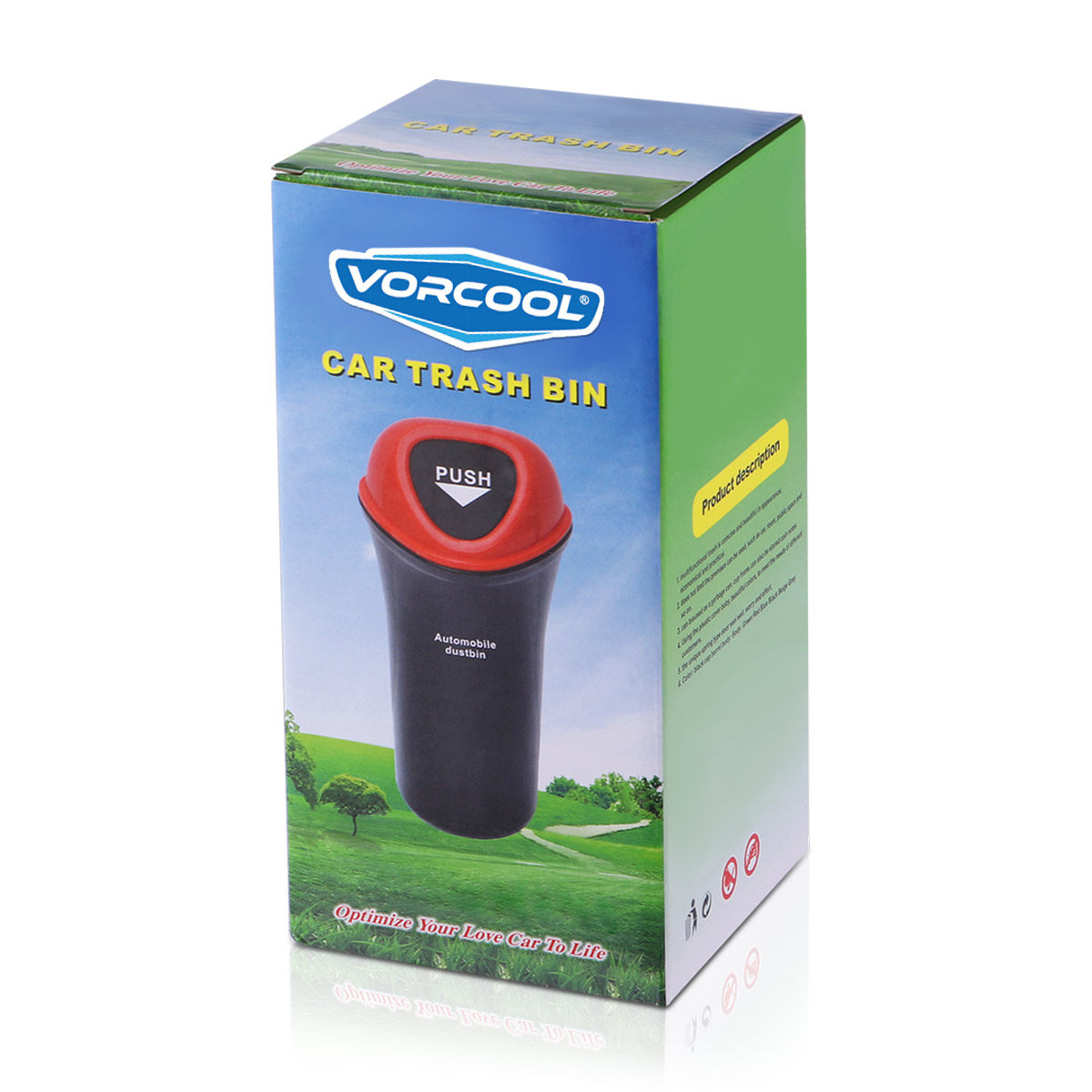 Car Trash Can Portable Leakpro - Interior Design Office Space review and price
