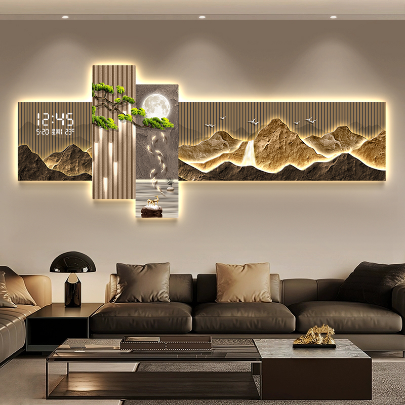 Living Room Bedroom Wall Clock - Interior Design Vintage Modern review and price