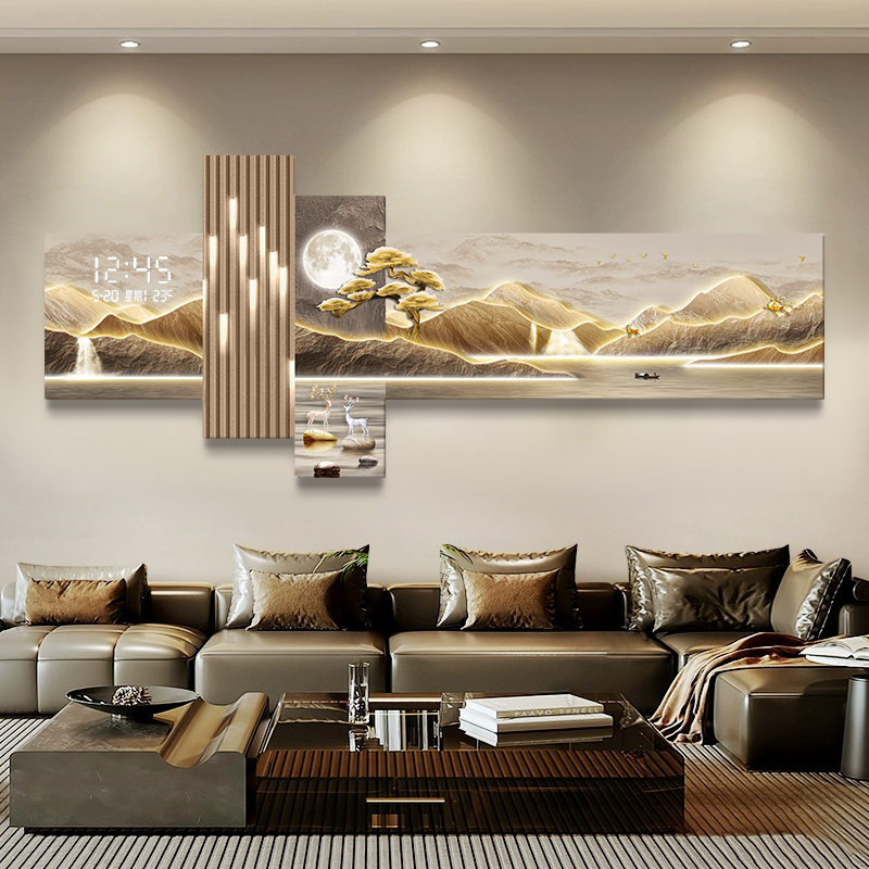 Living Room Bedroom Wall Clock - Interior Design Vintage Modern review and price
