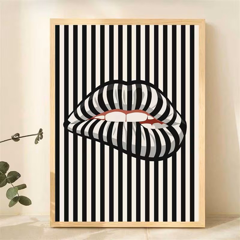 Simple and Abstract Striped Li - Interior Designer review and price
