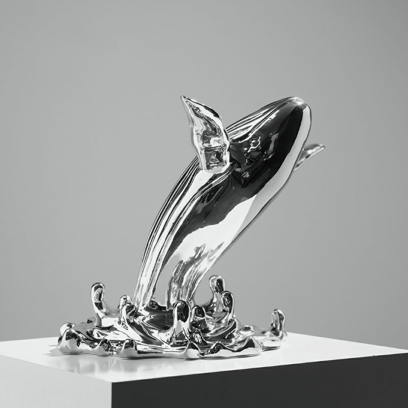 Creative Jumping Whale Sculptu - Interior Design Xmas review and price