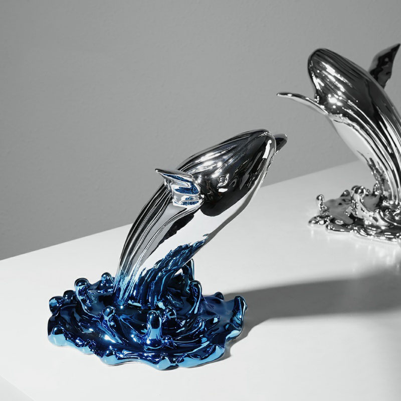 Creative Jumping Whale Sculptu - Interior Design Xmas review and price