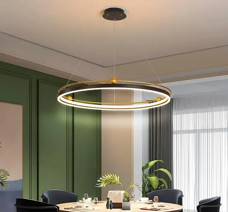Modern led chandelier circle l - Engineering And Interior Design review and price